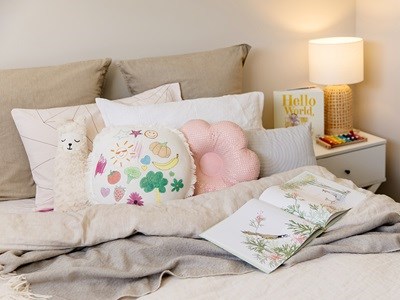 DIY Collage Cushion for Crafty Kids