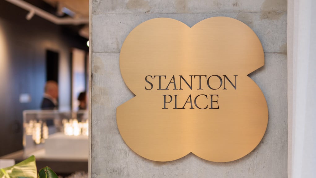 Stanton Place signage