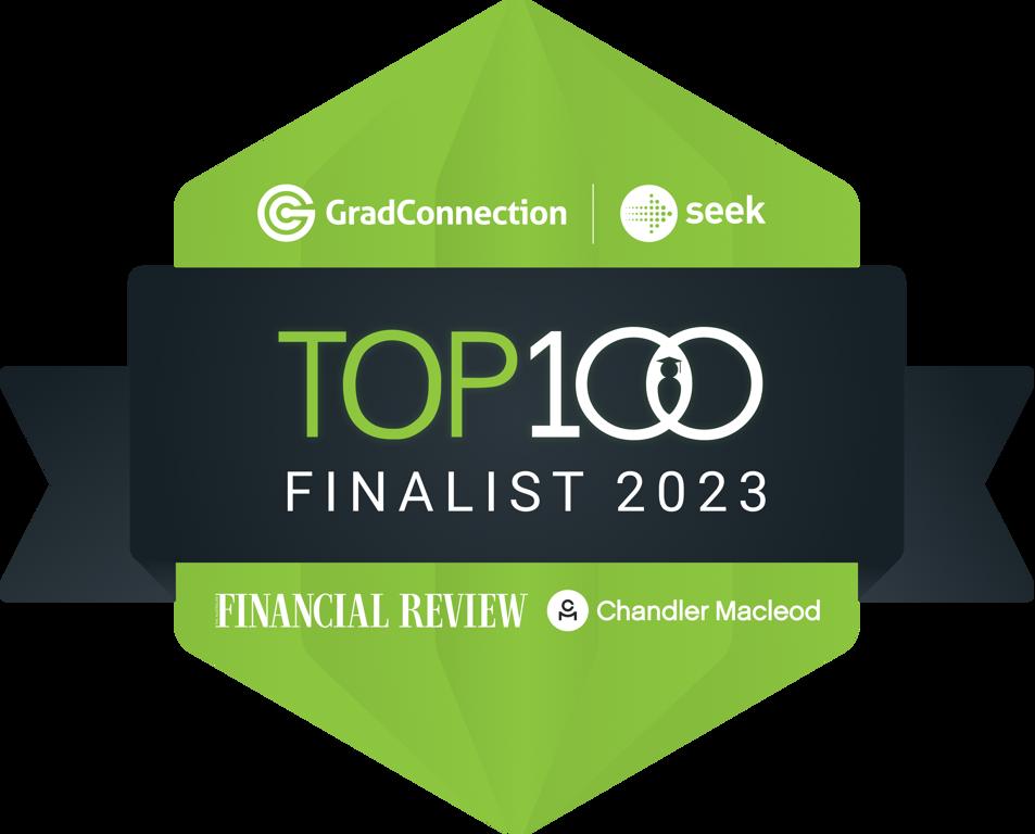 Grad Connection Top 100 finalist