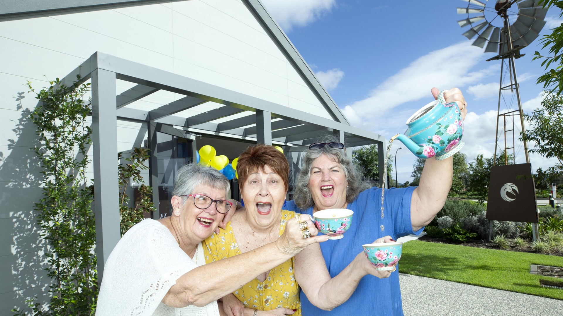Biggest morning tea event at Halcyon Rise