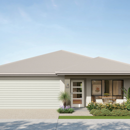 Bronte hip facade with country colour scheme