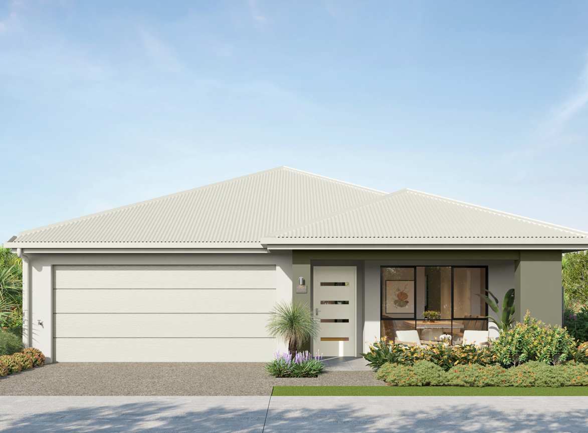 Bronte hip facade with rainforest colour scheme