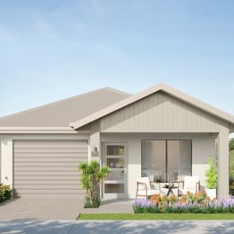 Laneway living 2 gable facade with country colour scheme