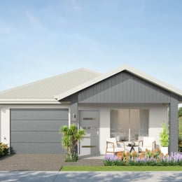 Laneway living 2 gable facade with urban colour scheme