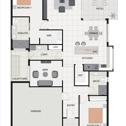 Monterey H2 floorplan