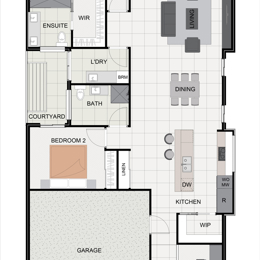 Site 70 Moreton Hip Facade Floorplan