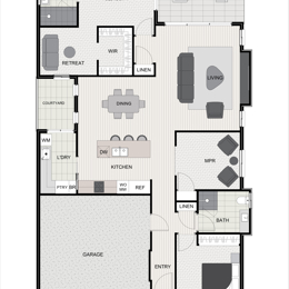 Site 143 Floorplan Halcyon Serrata