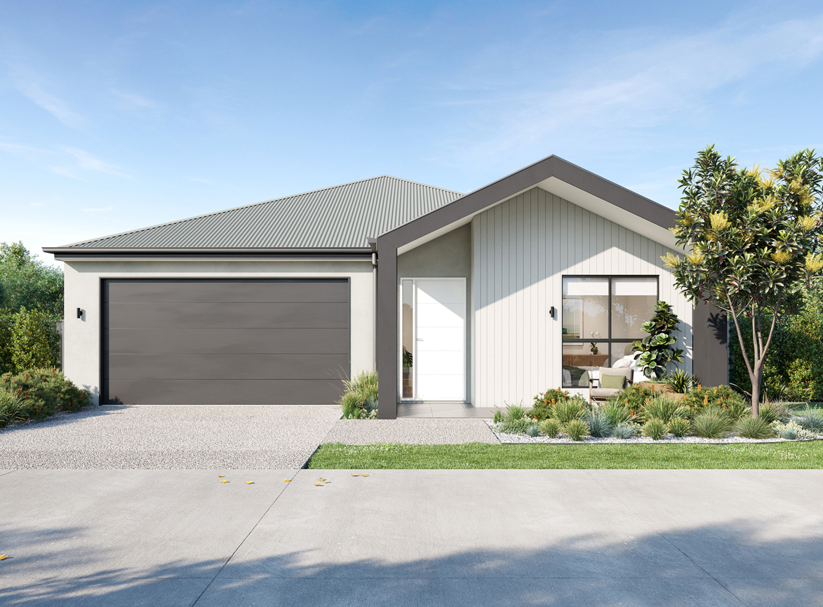 Fairhaven Sharp Gable render in Town colour