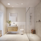 VH05 Bathroom render in Country colour