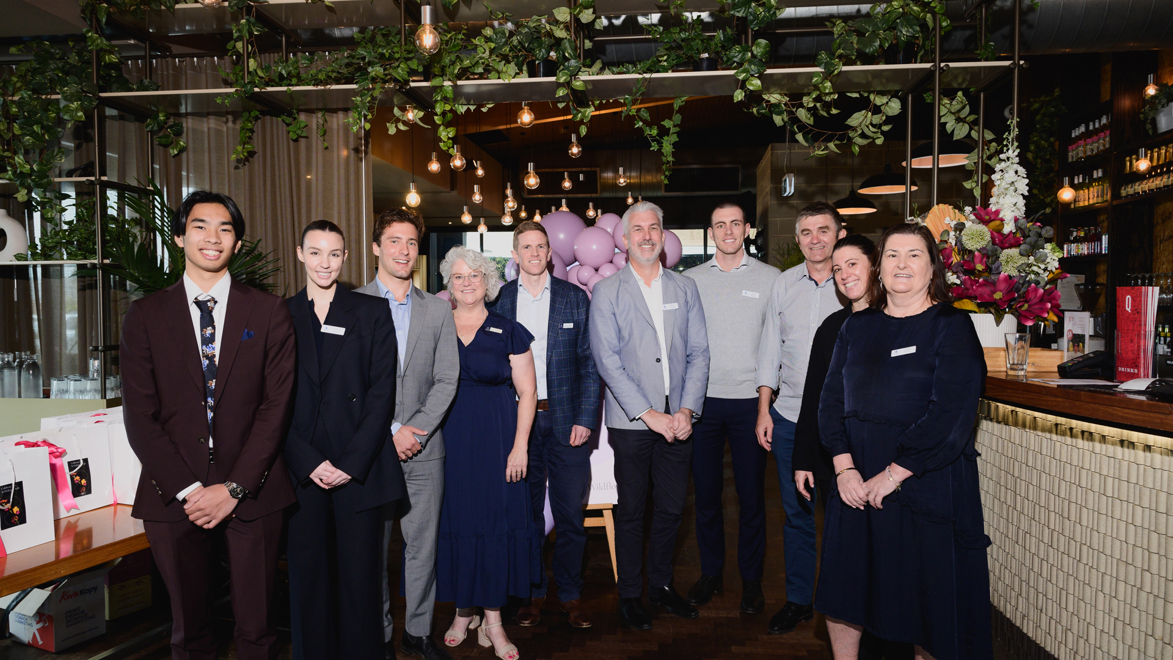 A photo taken at an event of the Halcyon Wildflower team