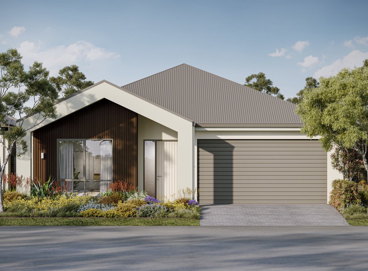 A H03 Gable render in a Country colour scheme