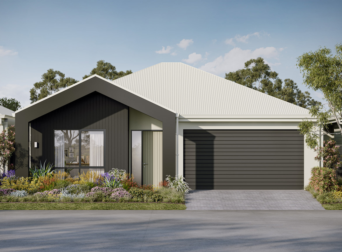 A H04 Gable render in the Rainforest colour scheme