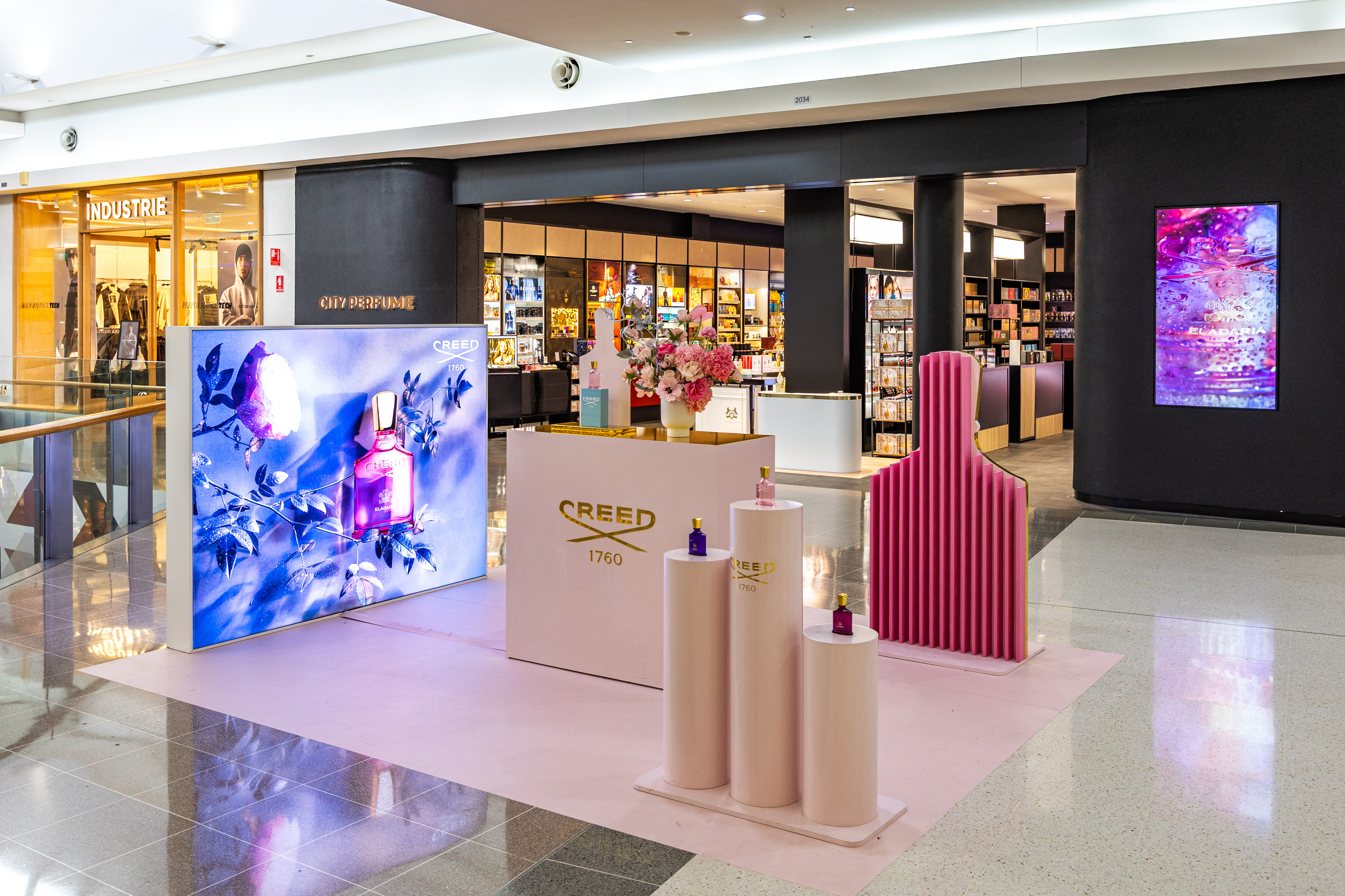 City Perfume pop up at Merrylands