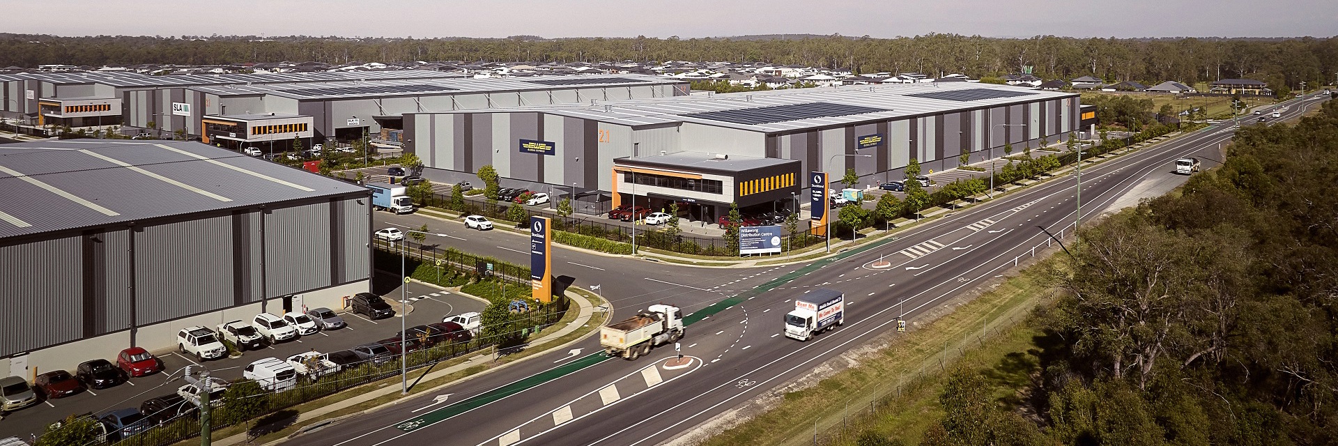 Willawong distribution centre aerial street view