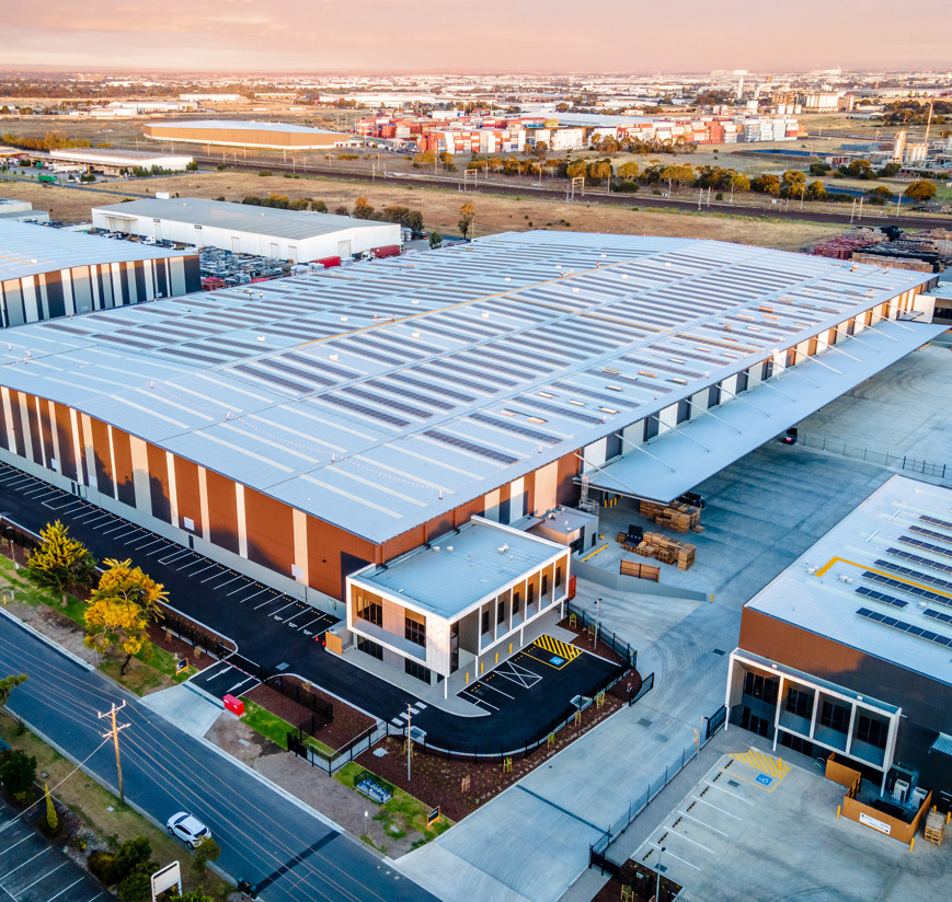 Altona new warehouse exterior view