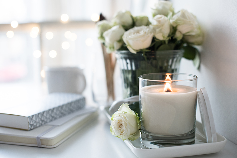 You can't go wrong with a candle