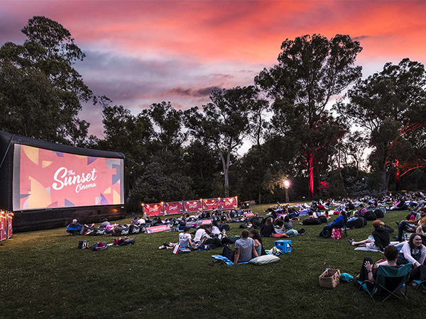 Sunset Cinema in Wollongong 