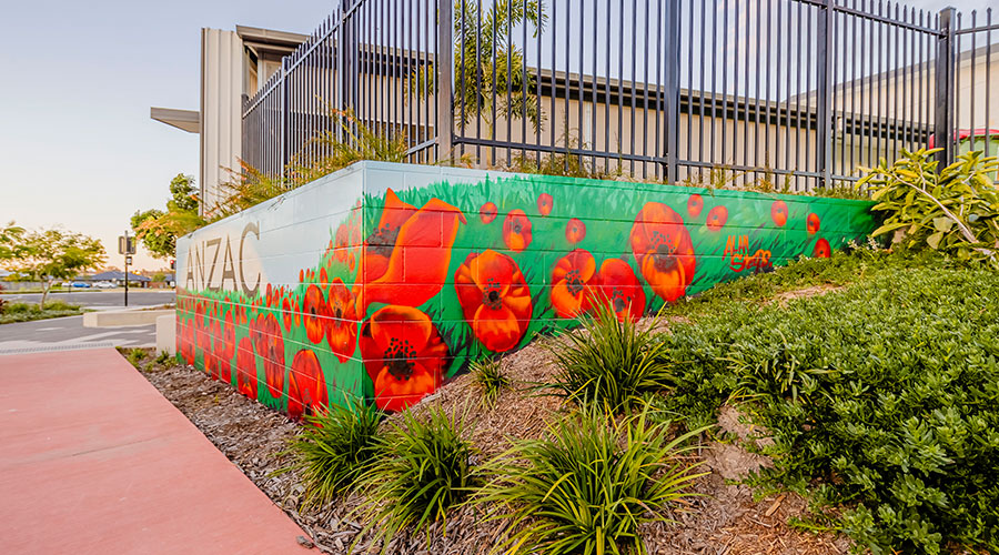 Anzac Mural