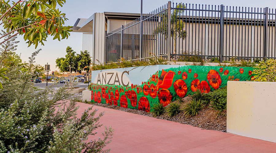 Anzac Mural