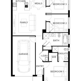 City 13 Floorplan