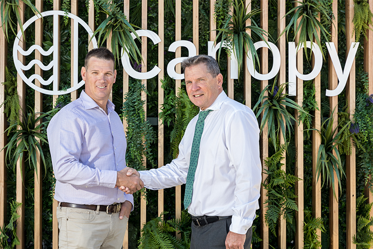 Canopy's first resident Shane Wormall
