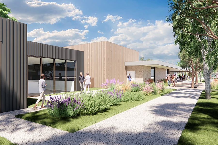 Halcyon Wildflower Clubhouse Render