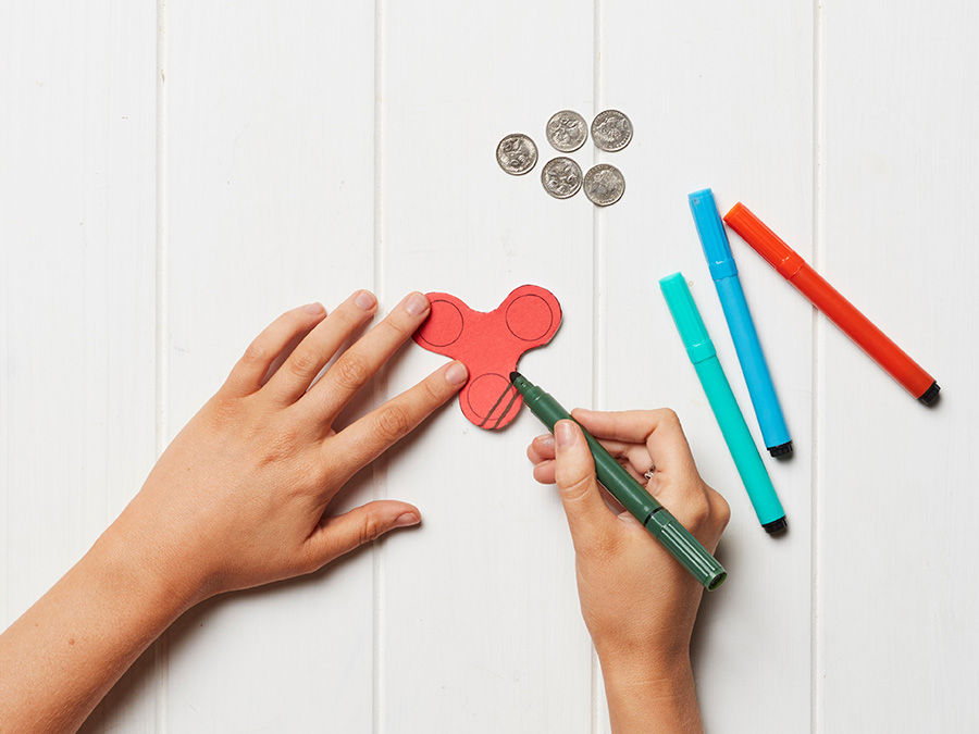 Make your own fidget spinner