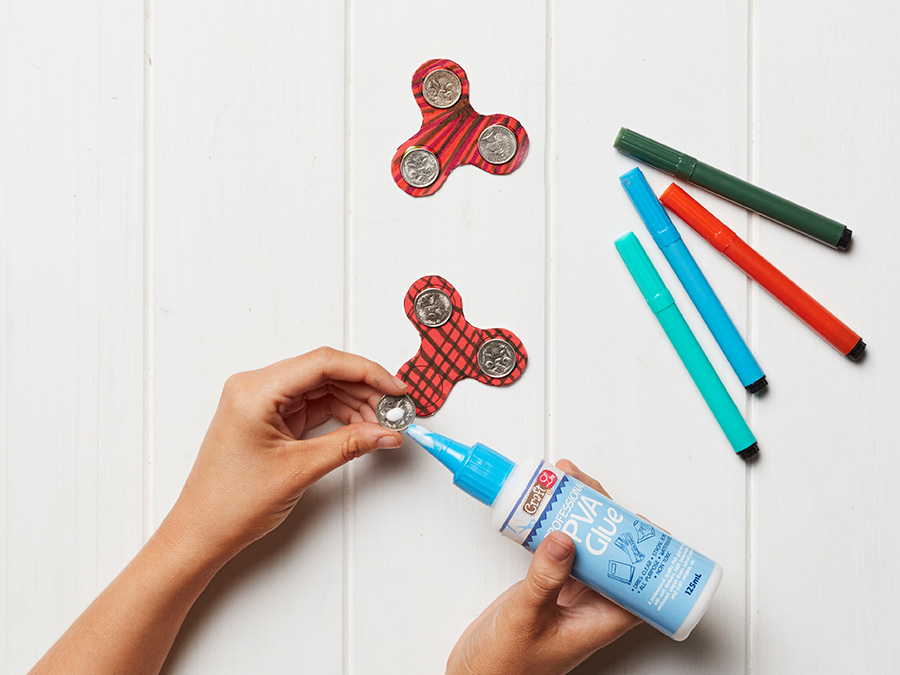 Make your own fidget spinner