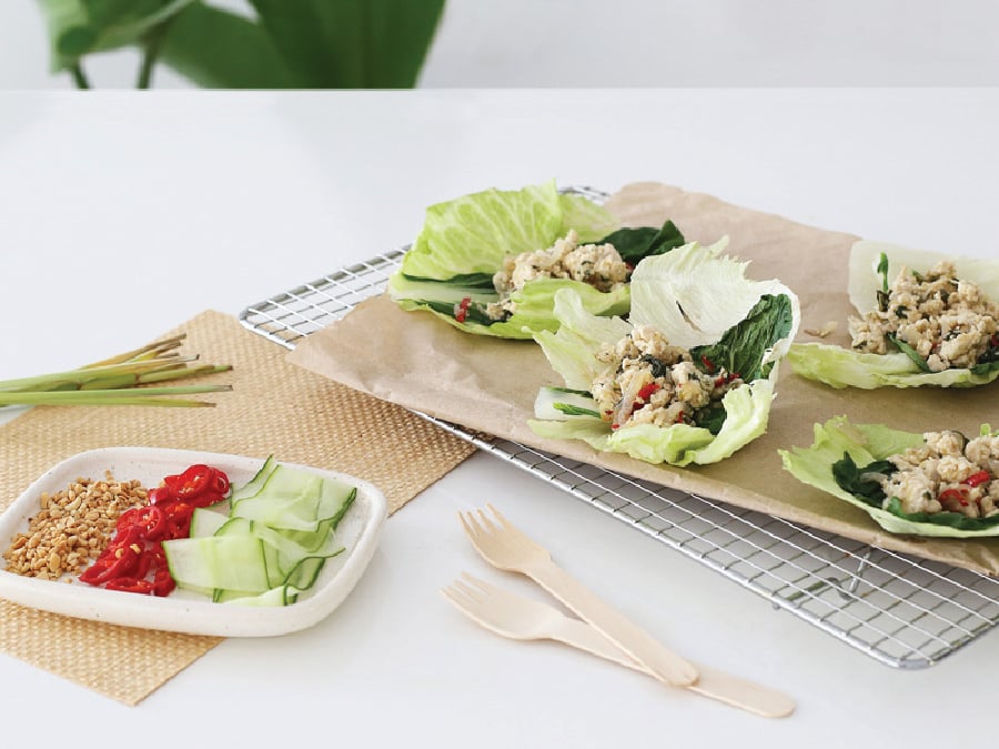 Chicken San Choy Bow