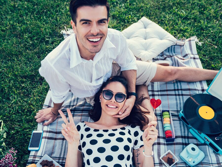 Valentine's Day picnic
