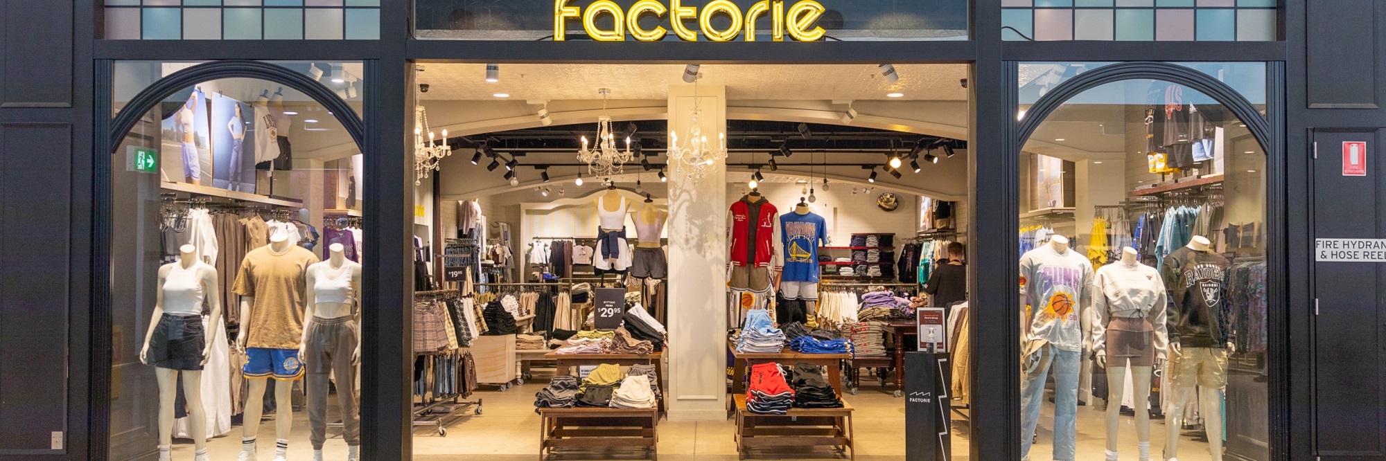 Factorie clothing discount