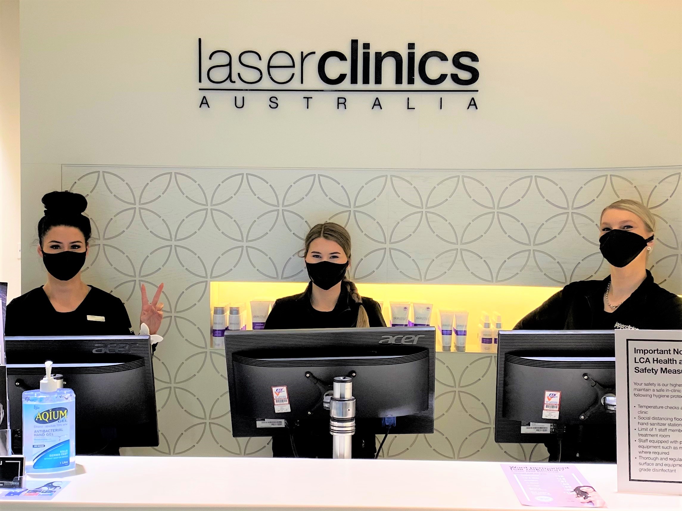 Laser Clinics team - COVID-19 ready