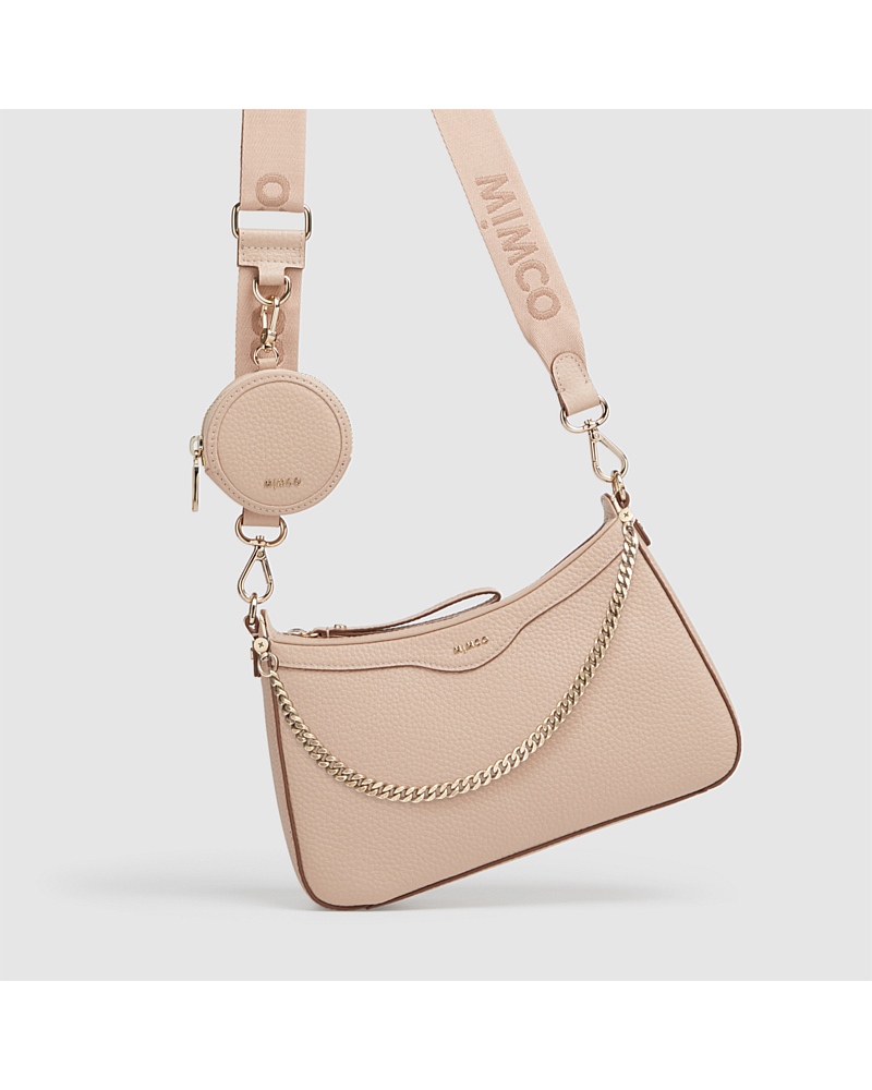 Mimco pink bag deals