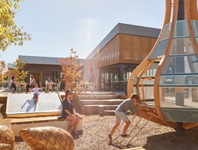 The inclusive playground at Stockland's Cloverton masterplanned community at Kalkallo, Vic