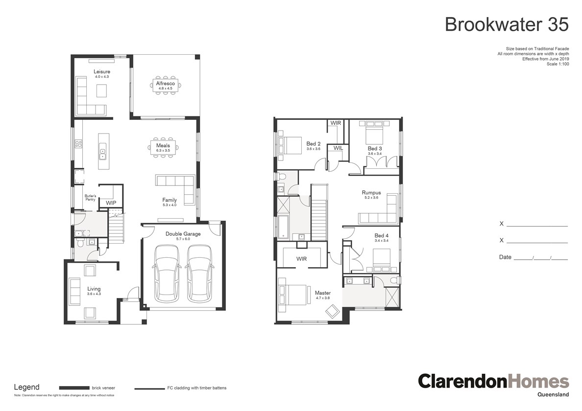 Brookwater 35 floor plan