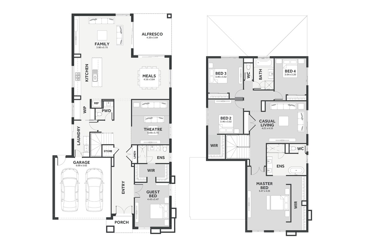 Edgebrook dSEVEN display home floor plan