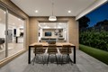 Edgebrook dSEVEN display home outdoor dining
