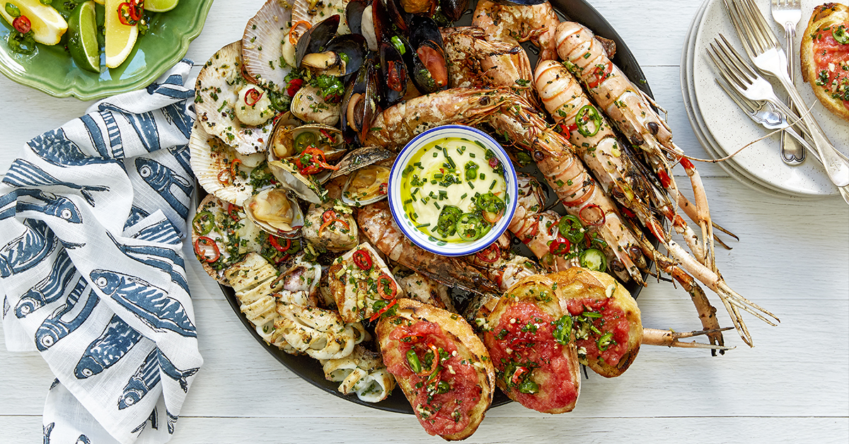The Easiest Seafood BBQ Feast Recipe You'll