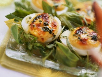 Oven-baked Eggs with Herbs
