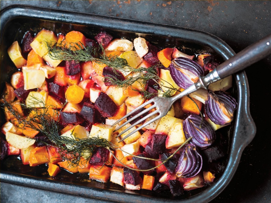 Stockland Winter of Food Colourful Roasted Veggies
