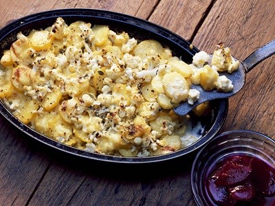 Potato and cauliflower bake with...