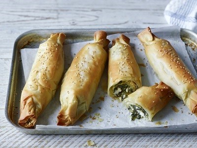 Spinach and Feta Rolls