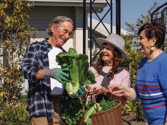 Homeowners John, Cheryl and Carol from Halcyon Rise