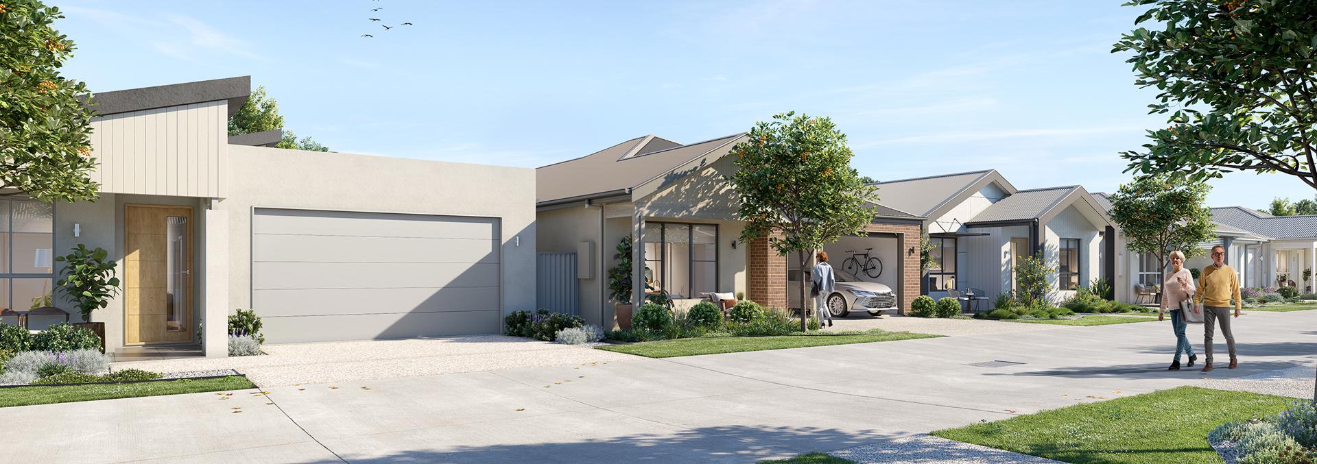 Streestcape for Stockland Halcyon Horizon
